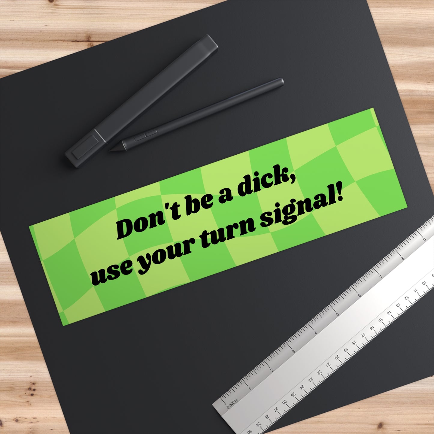 Don't be a dick!