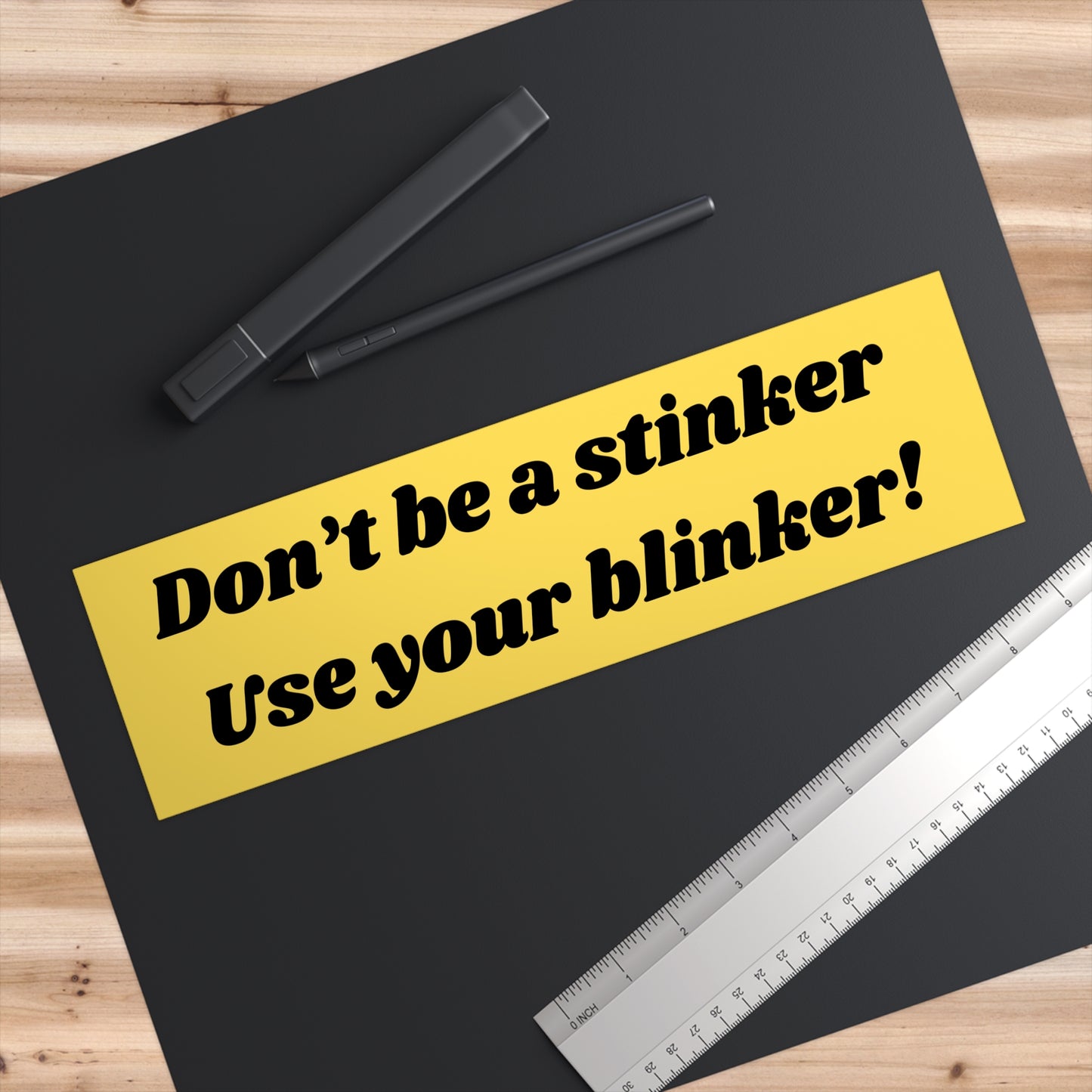 Don't be a stinker!